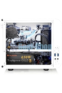 Компьютерный корпус Thermaltake Core V1 белый w/o PSU,CA-1B8-00S6WN-01