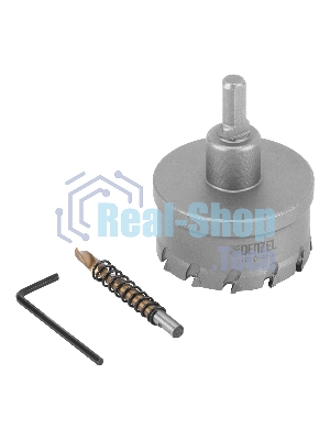 Коронка по металлу Denzel твердосплавная, 64 мм