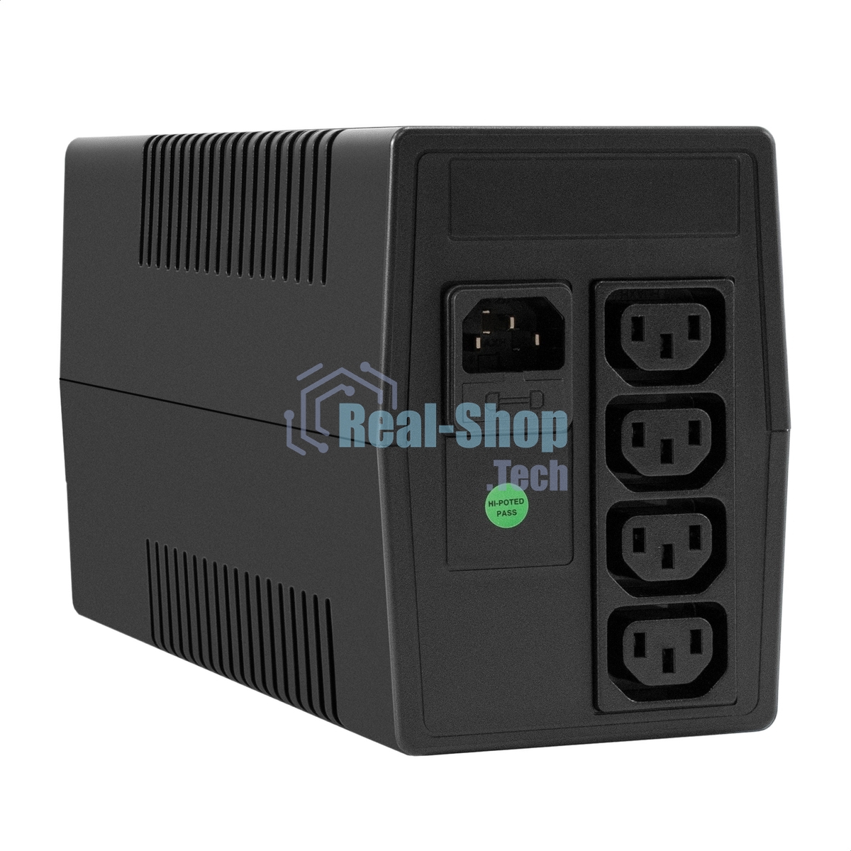 Источник бесперебойного питания ExeGate Power NB-400.LED.AVR.4C13 (400VA/240W, LED, AVR, 4*C13, батарея 12V 4.5Ah, Black)