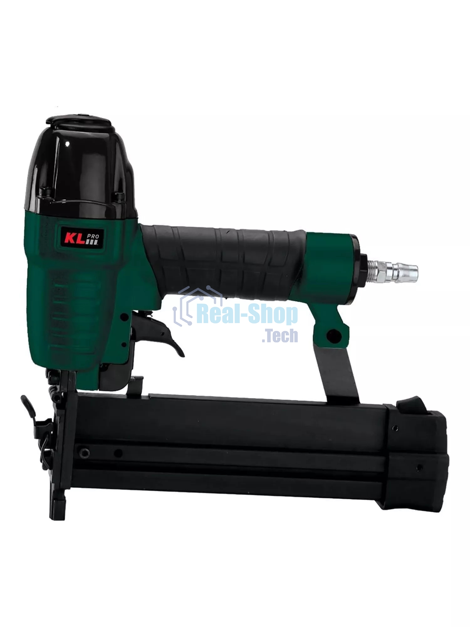 Профессиональный пневматический степлер Klpro KLZT9040H (емкость 150шт, шир.скобы 5,7мм, длина скобы 16-40мм, кейс)