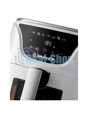 Аэрогриль Brayer BR2036WH белый, 1500 Вт, 5 л, сенсор, 7 программ