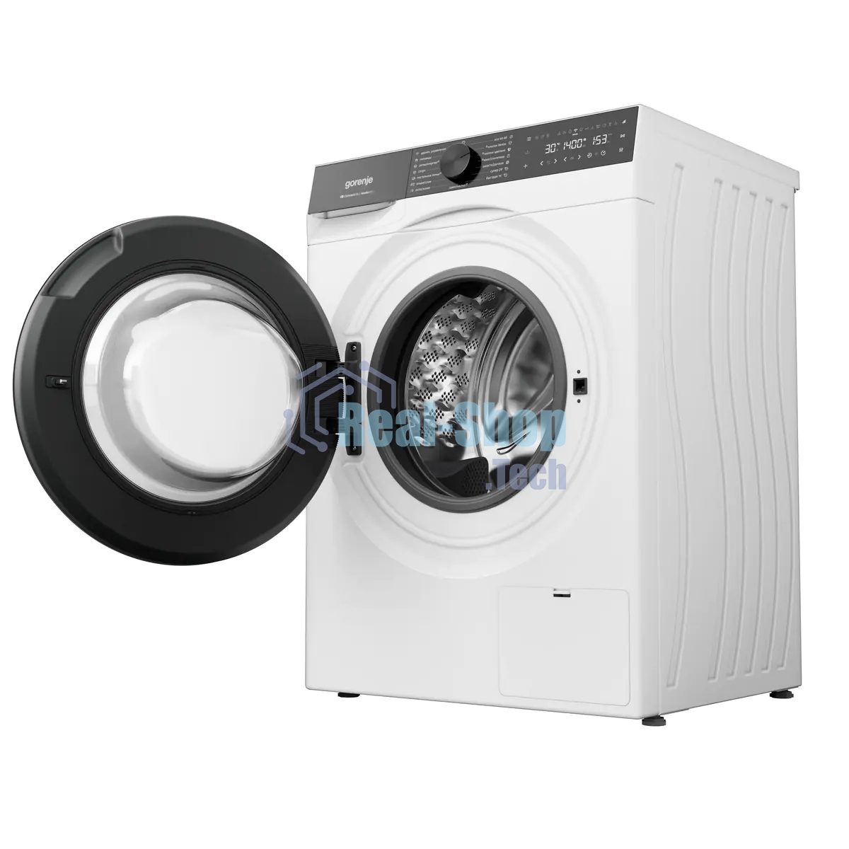 Стиральная машина Gorenje WG694A11, белая, загрузка фронтальная 9 кг, 1400 об/мин, класс: A+++