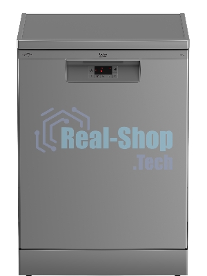 Посудомоечная машина Beko BDFN15421S, серебристая, 59.8 см, 14 компл., 49 дБ, класс A