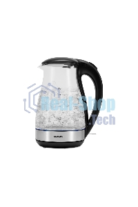 Чайник электрический Starwind SKP3039 1.7л. 2200Вт черный (корпус: стекло)