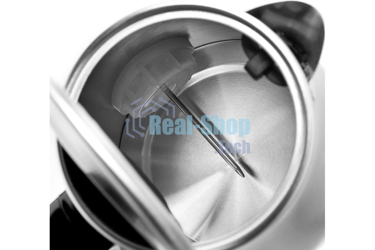 Чайник электрический BRAYER BR1022 2200Вт.1,7 л, STRIX, стальной, термометр.