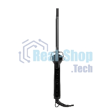 Стайлер Galaxy Line GL 4650, черный, 40 Вт, для афролоконов, максимальная температура 200°C, диаметр 10 мм, керамич. покрытие, защита от перегрева, равномерное распред. тепла, термоизолир. наконечник, подвесная петля, встроенная подставка, индикатор работы