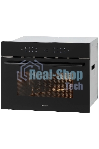 Микроволновая печь встраиваемая Krona ONYX 45H mw BL/BL черный, 38 л, 1000 Вт, переключатели - сенсор