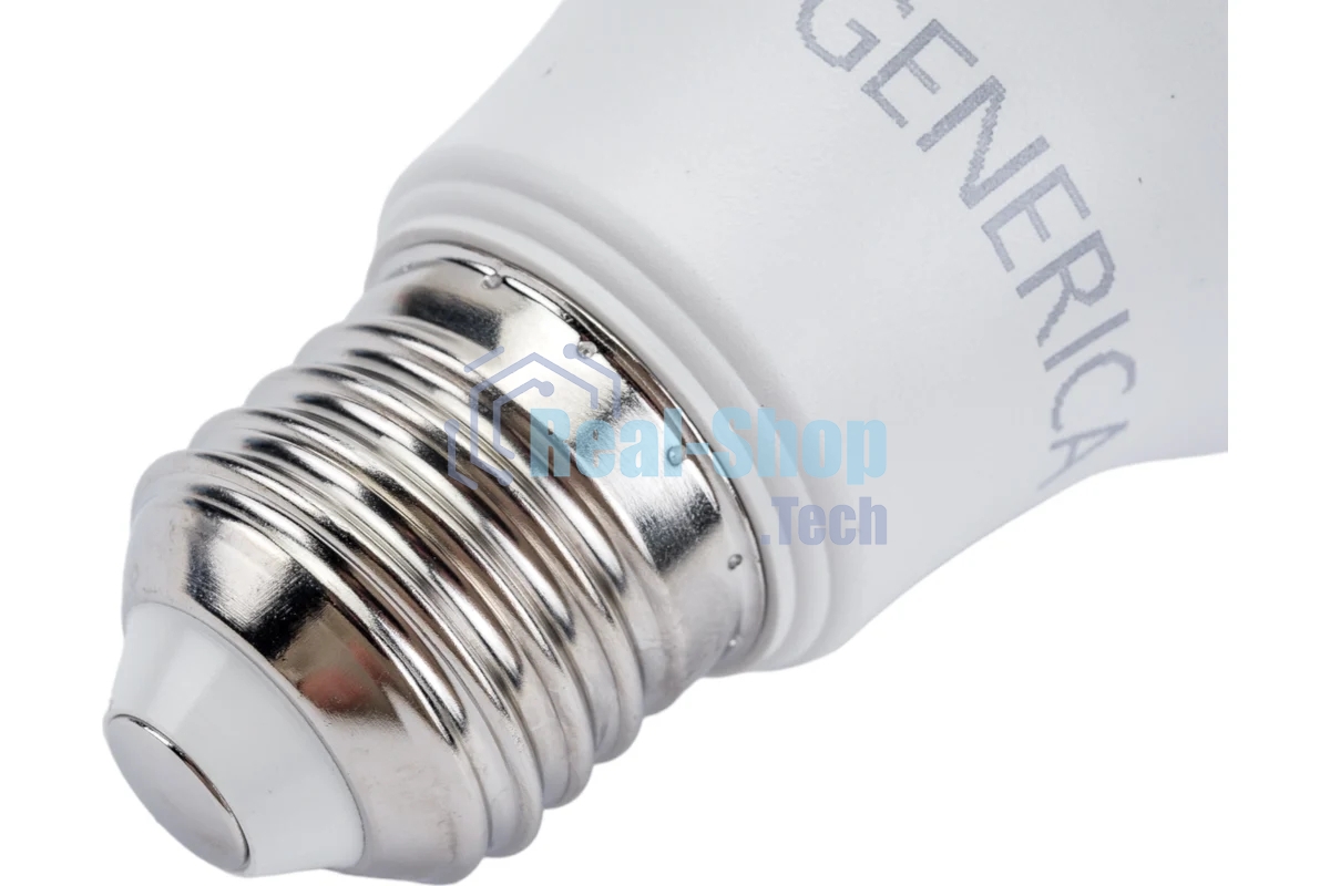 Лампа светодиодная GENERICA LL-A60-10-230-40-E27-G A60 10 Вт грушевидная 4000К E27 230В