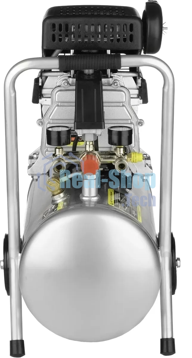 Компрессор поршневой Hyundai HYC 23224LMS масляный 130л/мин 24л 1500Вт серебристый/черный