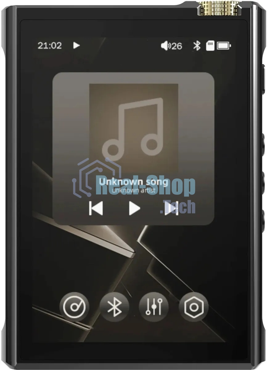 Плеер Hi-Fi Flash Digma Pro XT7 черный/золотистый/3.5