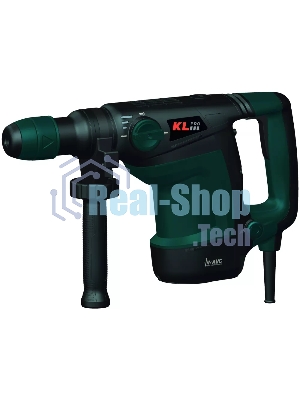 Профессиональный перфоратор KLPRO KLKD610M 1100 Вт 7 Дж (сеть, sds-max, рукоять, зап уголн щетка - 1шт, кейс)