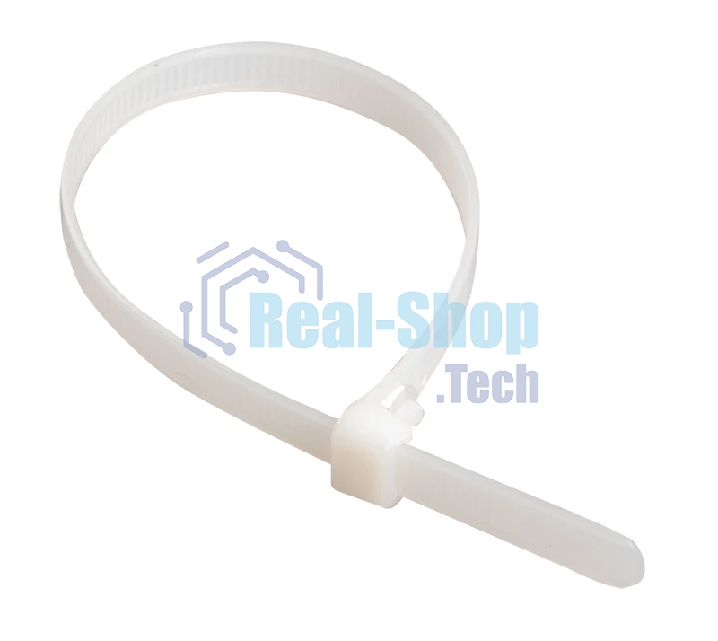 Хомут кабельный 4.8х200 нейл. бел. (уп. 100 шт) ИЭК UHH31-D048-200-100