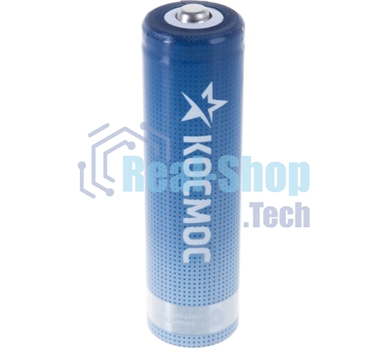 Аккумулятор Li-ion 18650 3400 мАч с защитой (блист.1шт) Космос KOC18650Li-ion34PBL1