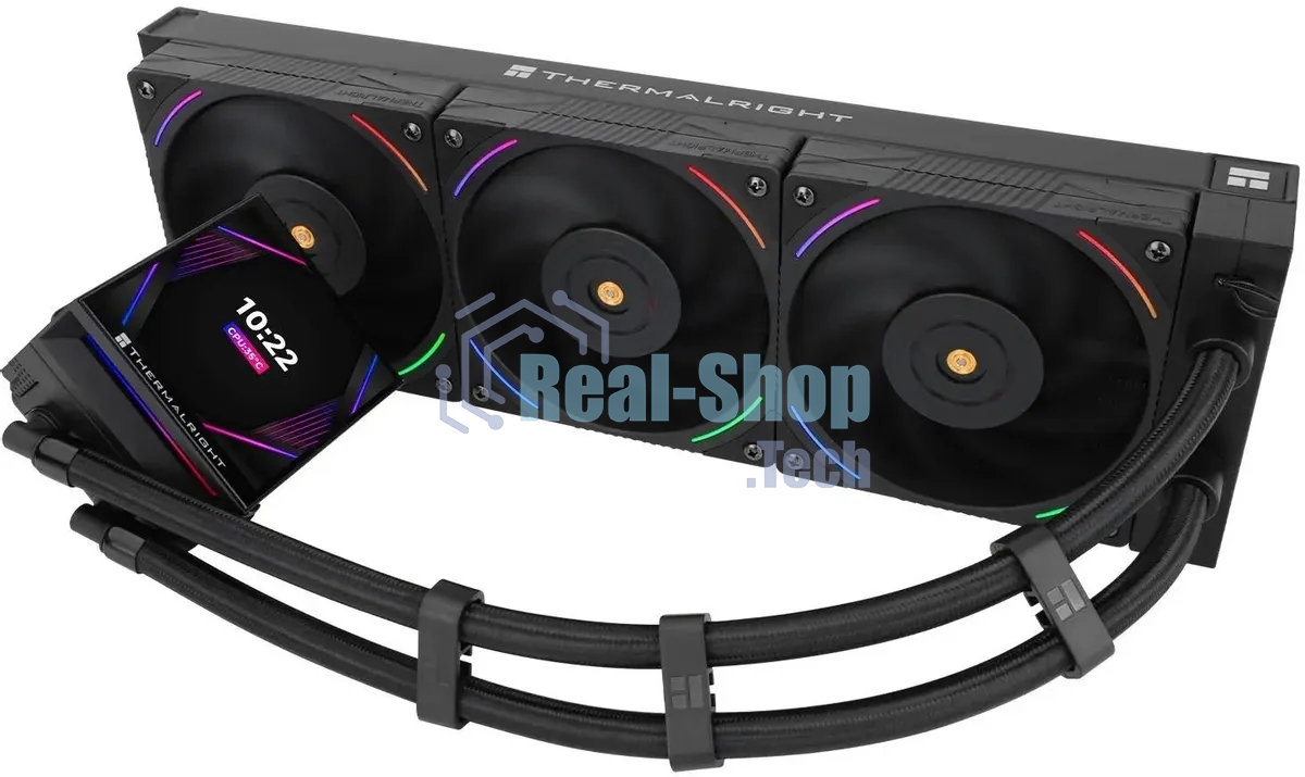 Жидкостная система охлаждения Thermalright Hyper Vision 360 Argb черный/ Display/ all Intel/AMD