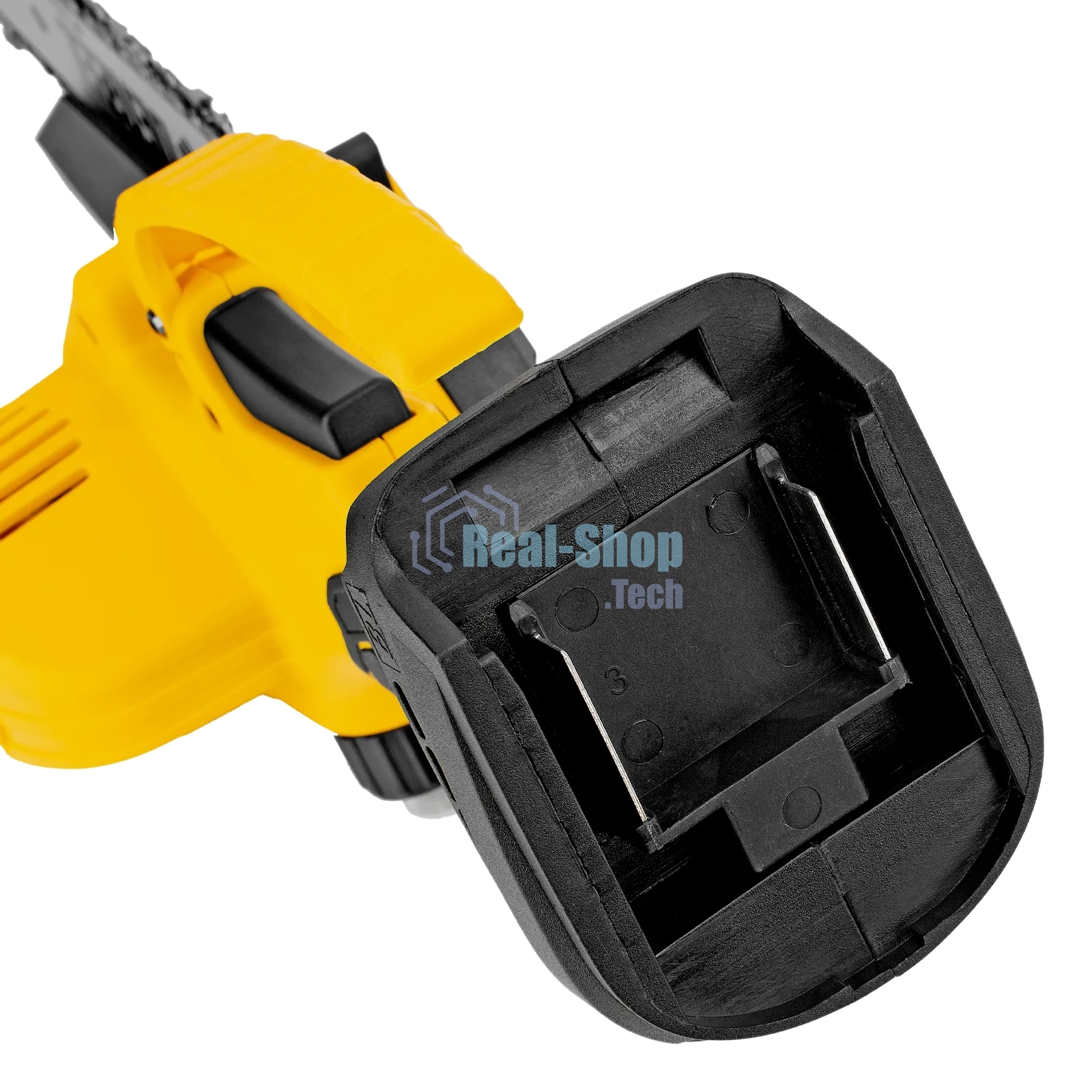 Цепная мини-пила аккумуляторная бесщет. Denzel CCS-150, шина 150 мм, Li-Ion, 20 В