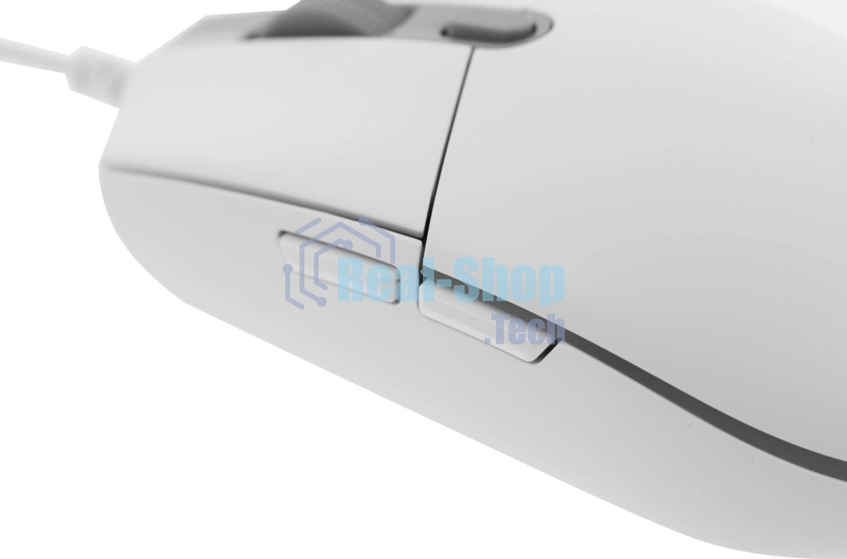 Мышь проводная Logitech G102 LIGHTSYNC белый, 8000 dpi, USB, кнопки - 6