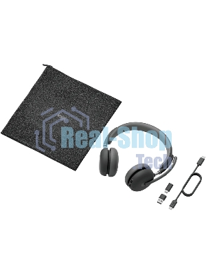 Гарнитура Logitech Zone Wireless 2 UC Graphite серый, беспроводная, Bluetooth 5.2, ANC