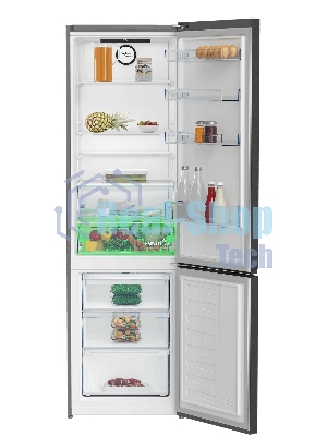 Холодильник Beko B3RCNK405HDXBR антрацит двухкамерный морозилка снизу, No Frost