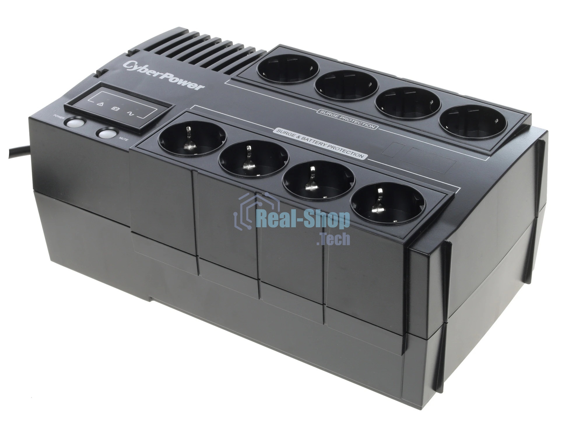 Источник бесперебойного питания CyberPower BS450E NEW/450 ВА/270 Вт/8 х CEE 7 (евророзетка)