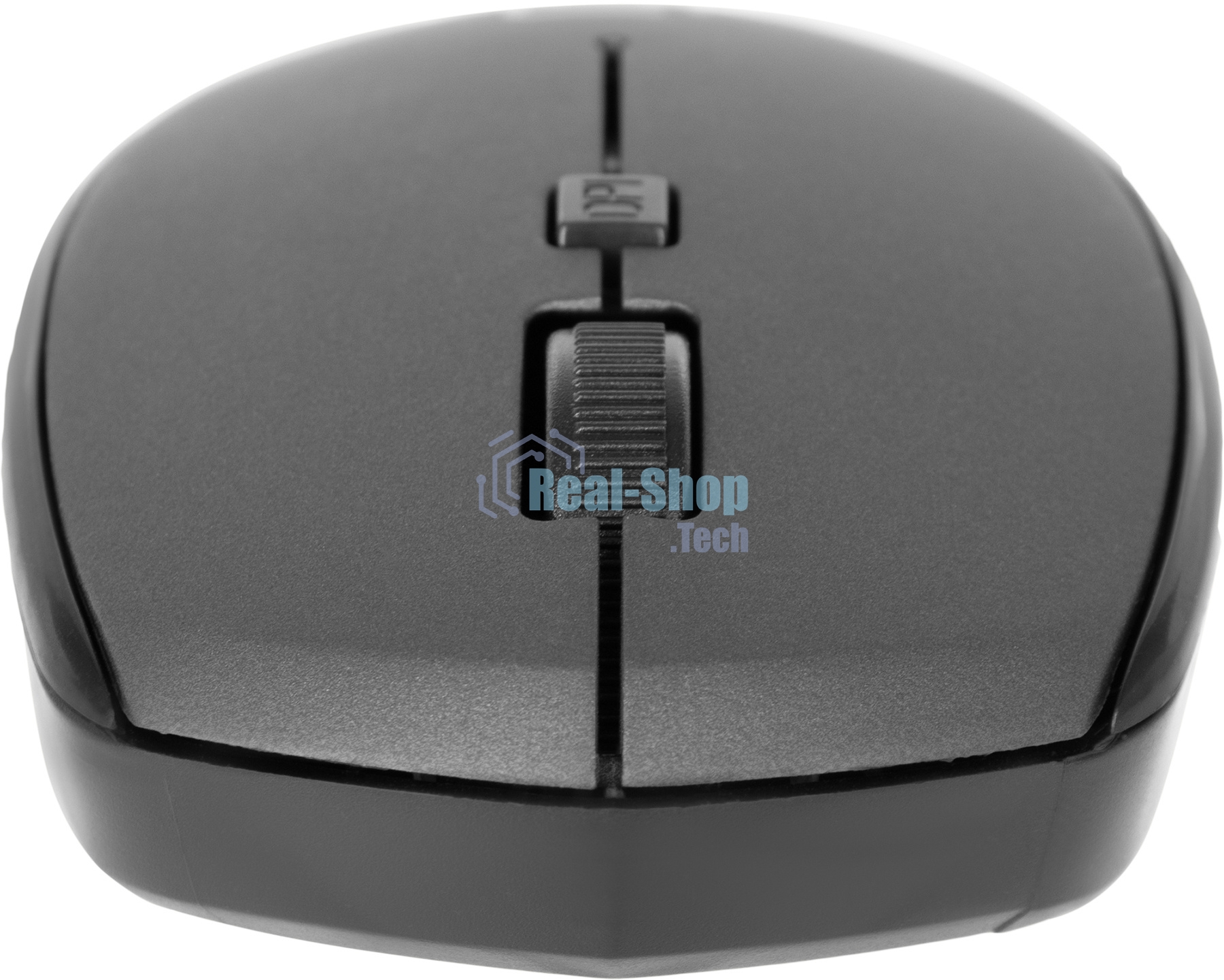 Мышь беспроводная Oklick 488MW серый/черный, 1600 dpi, радиоканал, USB, кнопки - 4