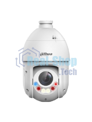 Уличная купольная PTZ IP-видеокамера Dahua DH-SD4E225Gb-HNR-A-PV1 TiOC с активным сдерживанием и ИИ 2Мп, 1/2.8” CMOS, моторизованный объектив 4.8~120мм (25x), видеоаналитика, ИК 100м, LED 50м, IP66