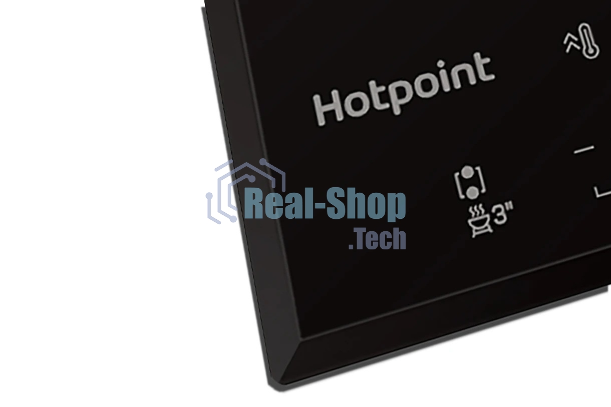Индукционная варочная поверхность Hotpoint HS 1430 BA, 2 конфорки, с зоной расширения, стеклокерамика, 3500 Вт