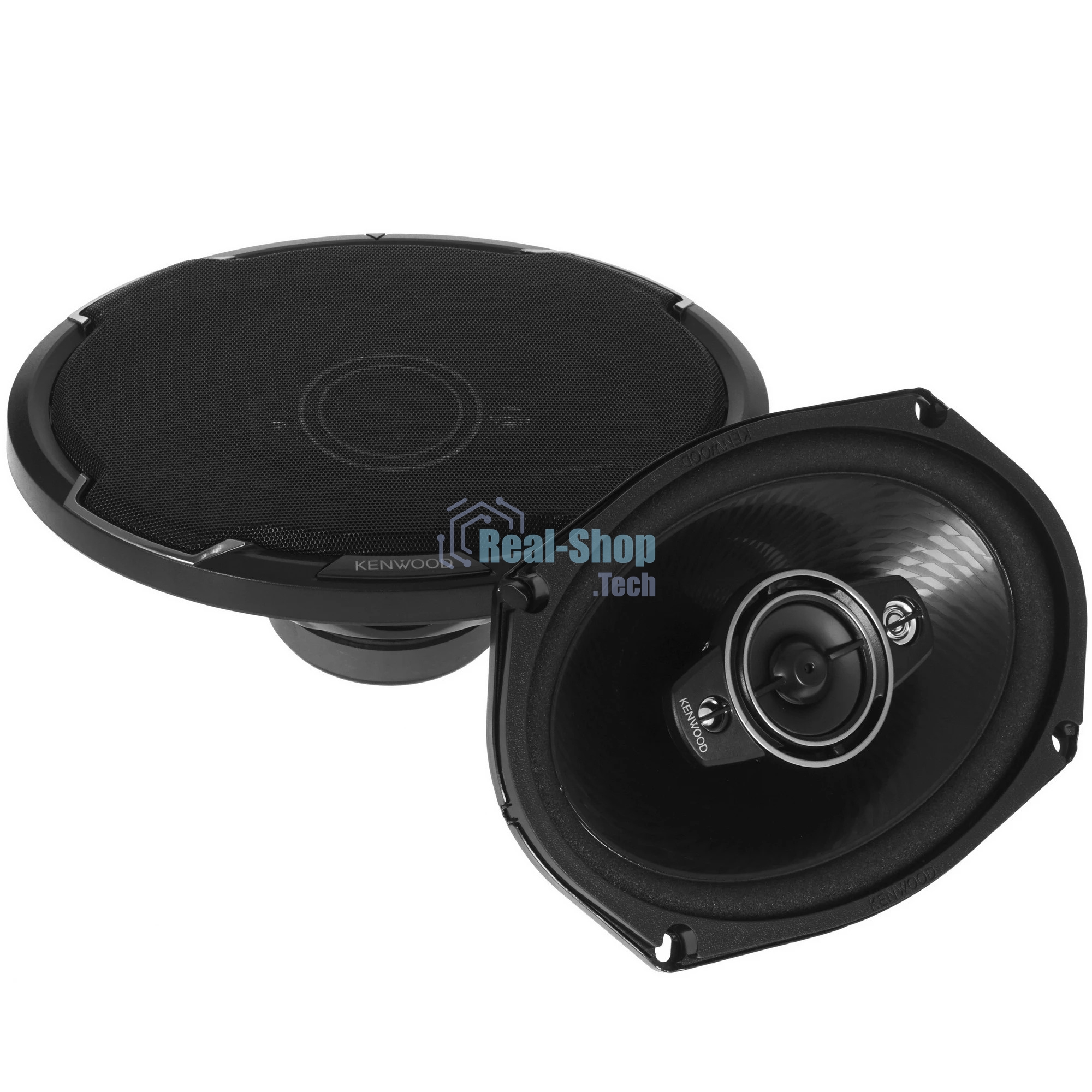 Колонки автомобильные Kenwood KFC-PS6986 600Вт 88дБ 4Ом 15x23см (6x9дюйм) (ком.:2кол.) коаксиальные четырехполосные