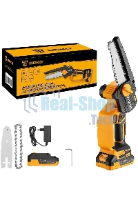 Пила цепная аккумуляторная DEKO DKCHS 20-6 PRO, 4