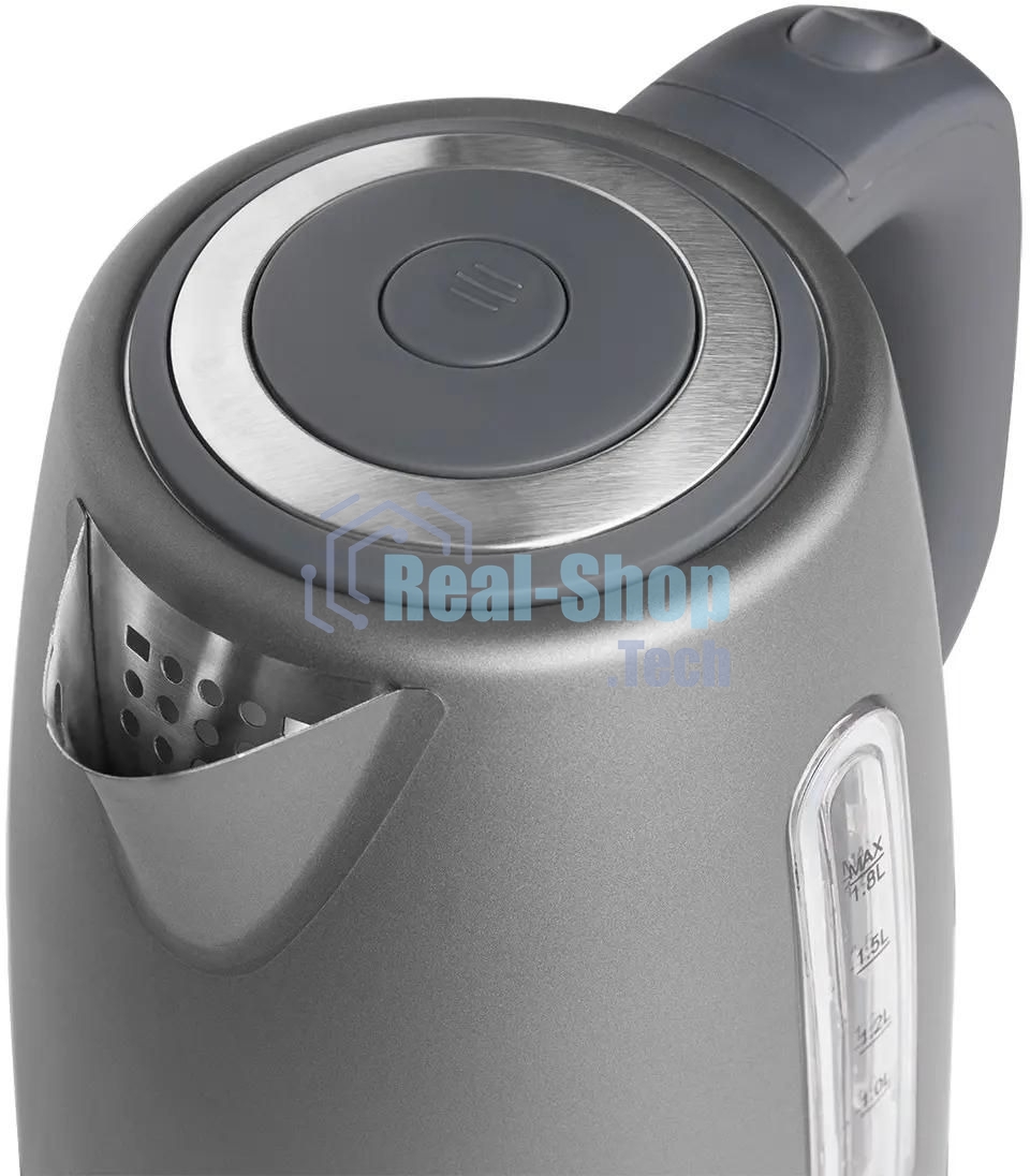 Чайник электрический Scarlett SC-EK21S42 1.8л. 1800Вт графит корпус: пластик