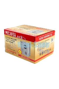 Стабилизатор напряжения Ресанта АСН-10000Н/1-Ц электронный однофазный серый