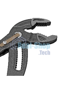 Клещи переставные Denzel кнопочный механизм, обливные рукоятки, 300 мм