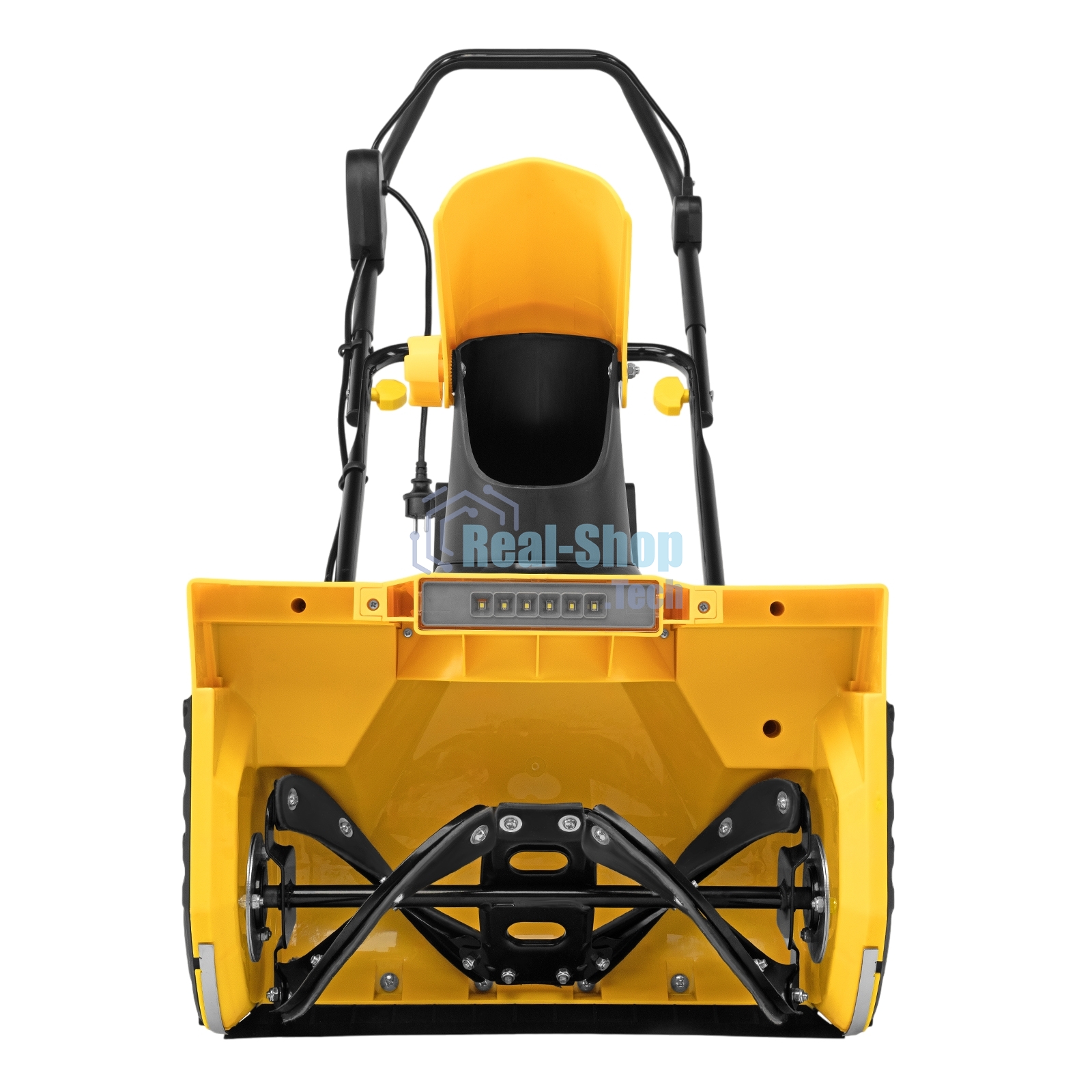 Электрическая снегоуборочная машина Denzel ESB-460-M, 1.8 кВт, металлический шнек, LED фара