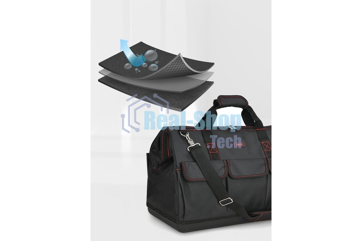 Сумка для инструментов Deli DL430906 Black Edition