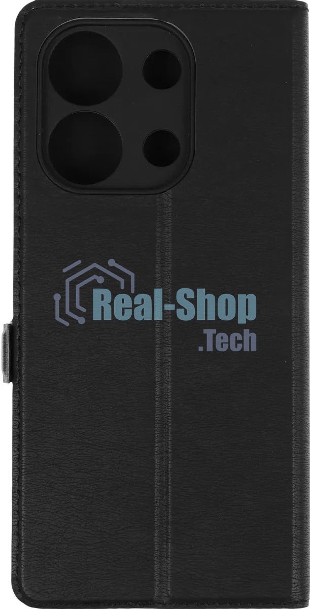 Чехол (флип-кейс) BoraSCO для Xiaomi Redmi Note 13 4G Book Case черный (72993)