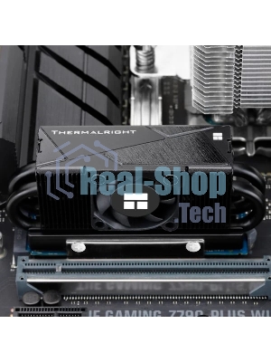 Радиатор для SSD Thermalright HR-10-2280-PRO-BL черный алюминий Ret