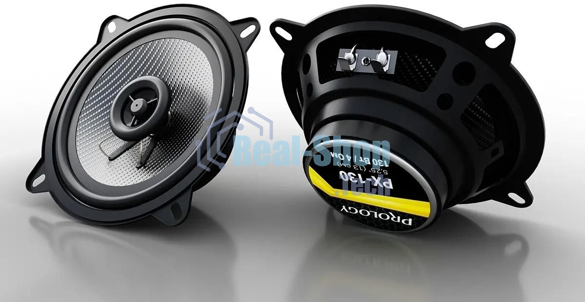 Колонки автомобильные Prology PX-130 130Вт 89дБ 4Ом 13см (5дюйм) (ком.:2кол.) коаксиальные двухполосные