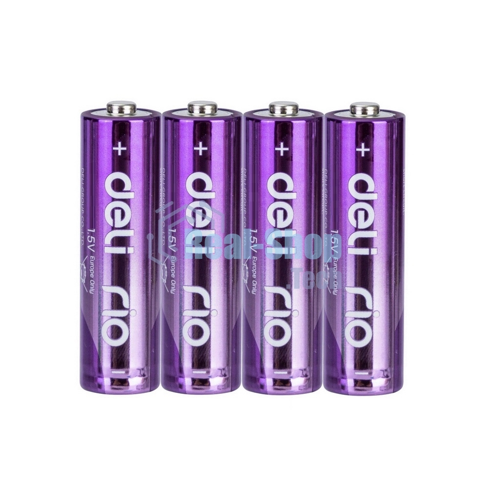 Батарея Deli Rio AAA (4шт) спайка