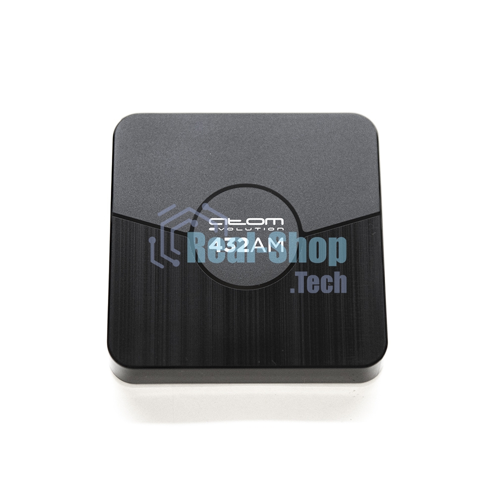 Приставка Смарт ТВ ATOM-432AM (Android TV Box), Amlogic S905W2, 4/32Gb, АTOMevolution