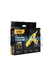Клеевой пистолет Deli DL2560 (60Вт, диаметр стержня 11мм)