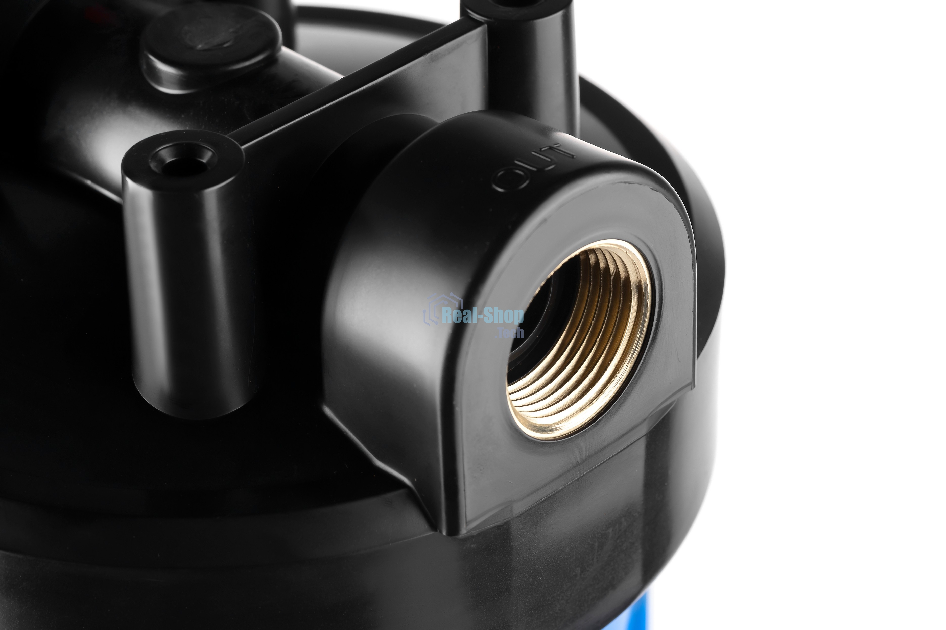 Корпус магистрального фильтра Гейзер 10BB с латунными вставками