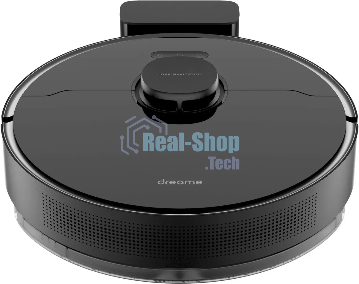 Робот-пылесос Dreame RLS6A D10S Pro черный, 46 Вт, 5200 мА·ч Li-Ion, уборка сухая/влажная, пылесборник контейнер 0.57 л