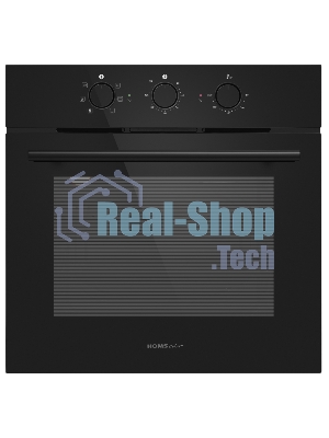 Духовой шкаф электрический HOMSair OEF606BK2 черный