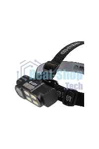 Фонарь аккумуляторный налобный AccuFH6-4COB/L3W 3Вт XPE+4 COB аккум. 18650 1200мА·ч ближн./дальн. свет 4 режима IP20 ФАZА 5044760