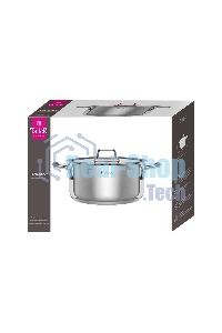 Кастрюля TalleR TR-17275 Тенденси нержавеющая сталь 18/10, 6,8 л