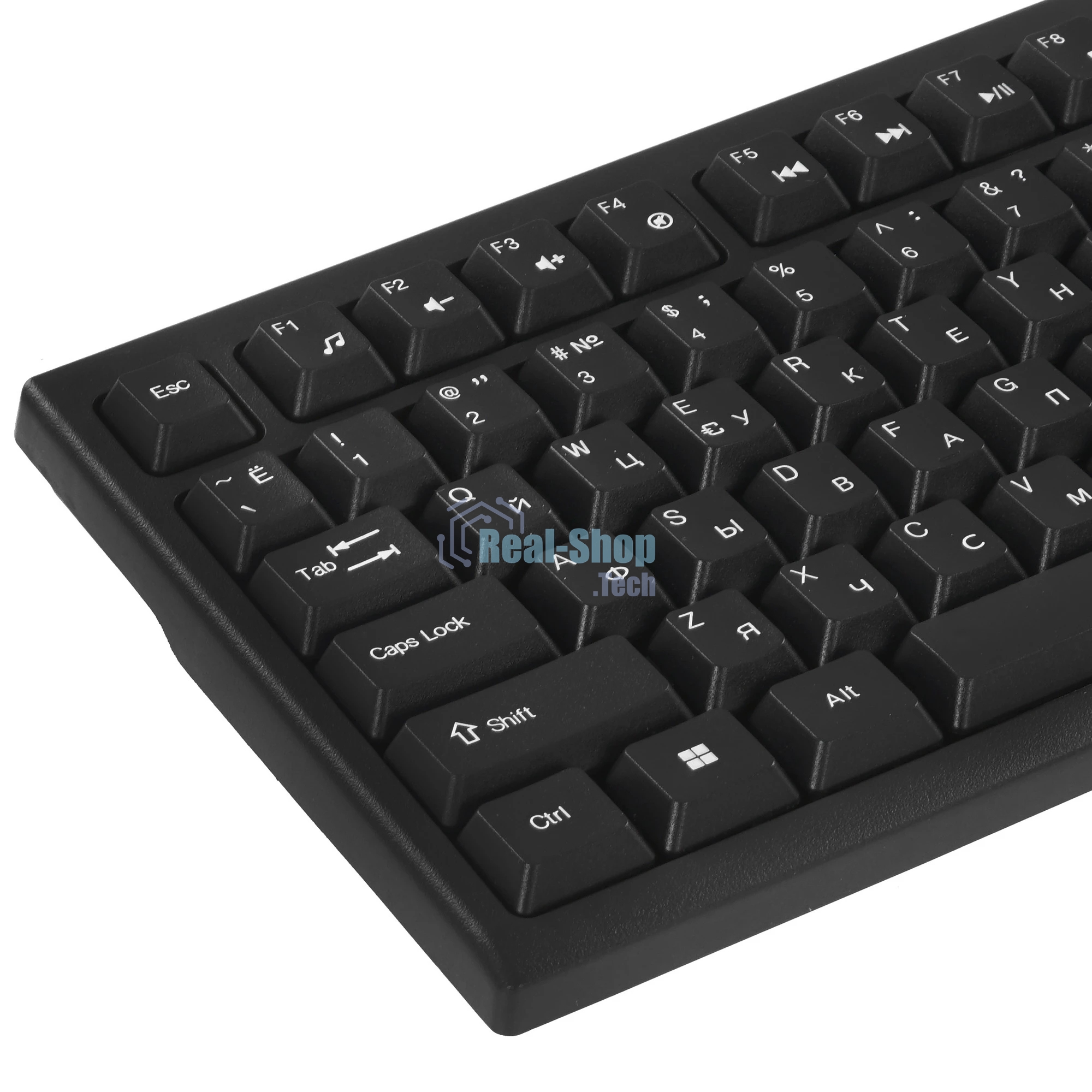 Комплект клавиатура + мышь проводной Genius KM-100SE клавиатура+мышь, USB. черный (31330009402)