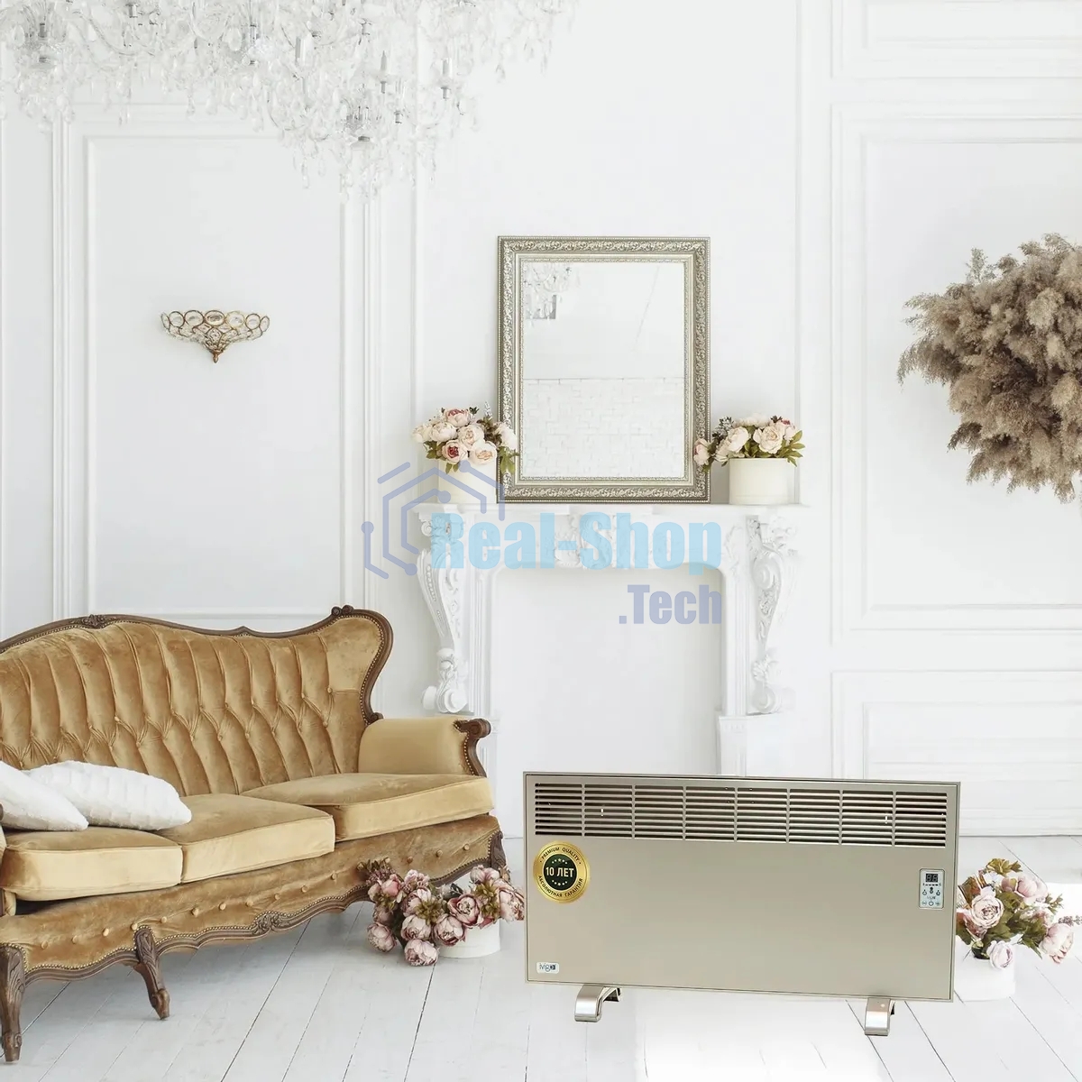 Электрический конвектор iVigo EPK4590E20 2000 Вт Шампань