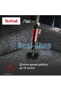 Вертикальный пылесос Tefal X-Force Flex TY2079WO 250Вт черный/красный
