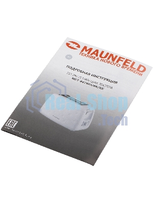 Тостер Maunfeld MFT-847BK чёрный, 930 Вт, 2 слота