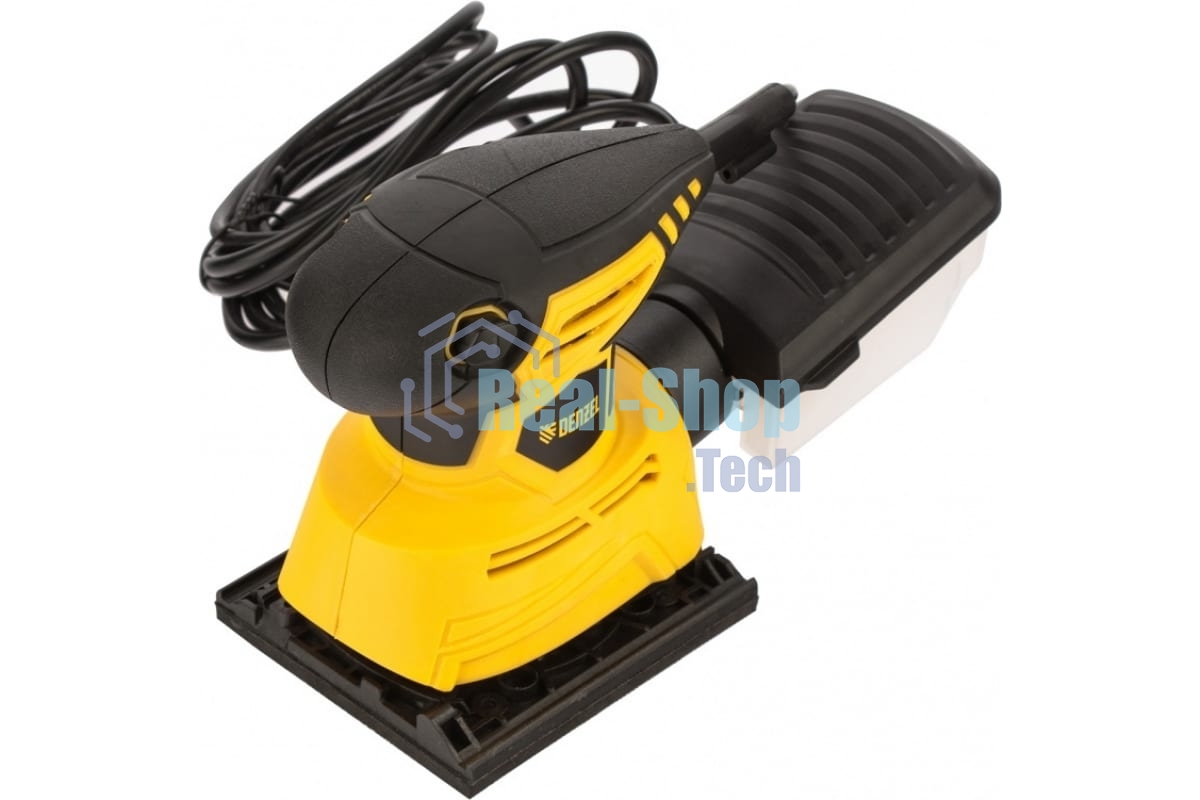 Вибрационная шлифовальная машина Denzel 2 в 1 VDS-2, 130 Вт, 14000 об/мин