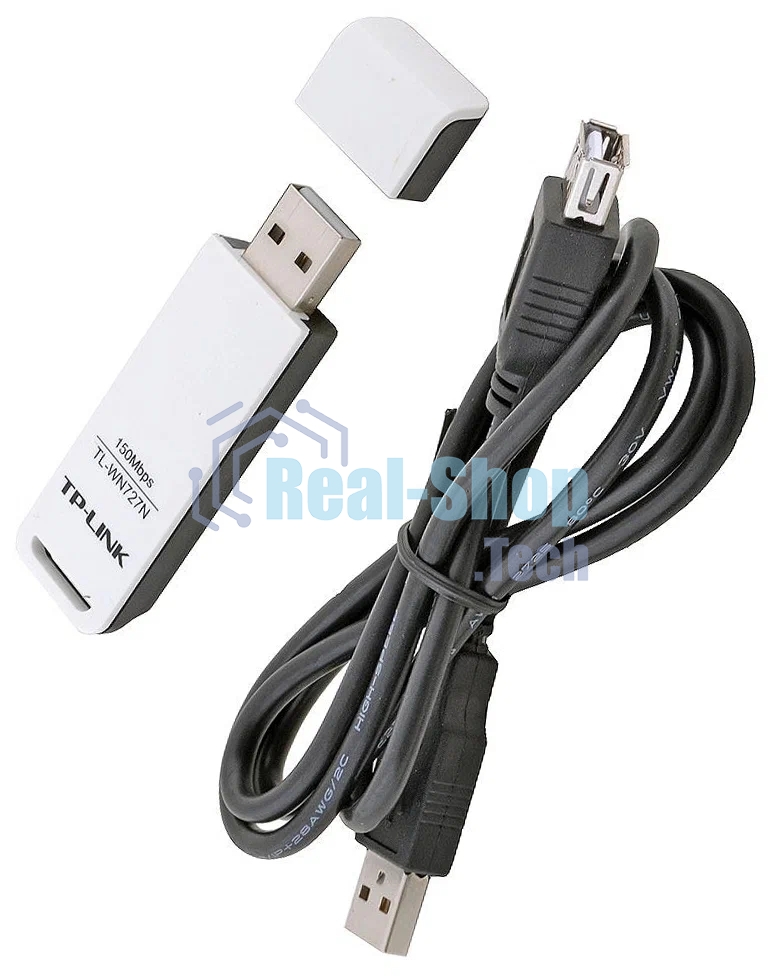 Сетевой адаптер TP-Link SOHO TL-WN727N 150M Wireless Lite-N USB Adapter,Ralink chipset,1T1R,2.4Gh